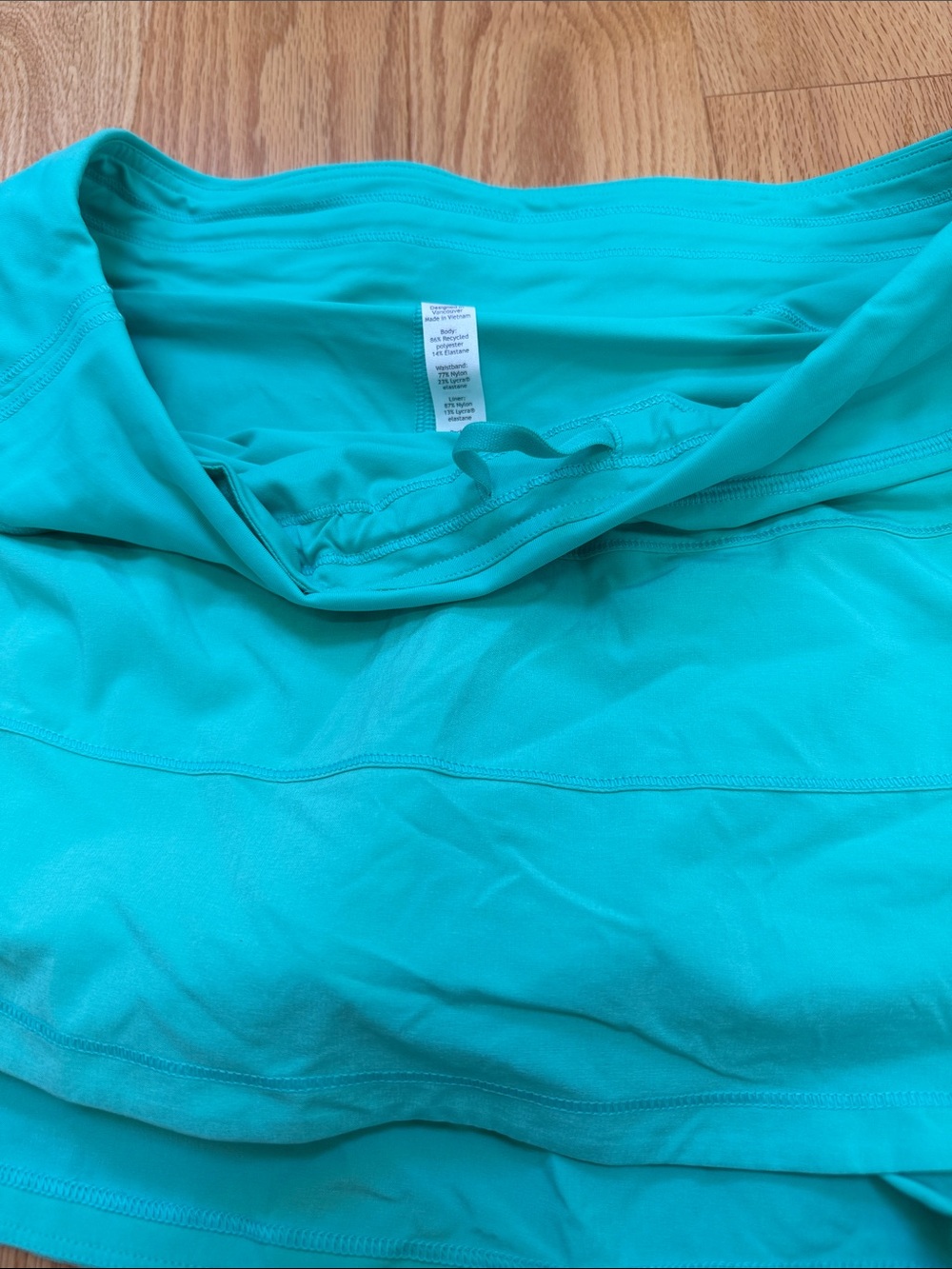 NWT! Lululemon athletica Sz 10, pace rival athletic skirt. - Picture 5 of 9